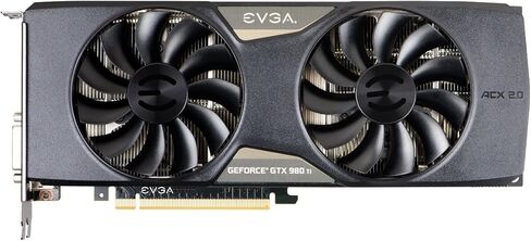 بطاقة رسومات EVGA GeForce GTX 980 Ti Super Clocked Gaming ACX 2.0 6GB GDDR5 384bit PCI-E (06G-P4-4995-KR) (متجددة) in Kuwait