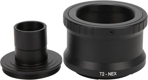 Yoidesu T Mount Adapter, Aluminum Alloy Microscope Camera Adapter with M42x0.75 Interface forSony E Mount SLR Camera in Kuwait