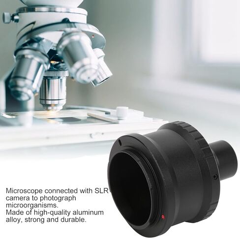 Yoidesu T Mount Adapter, Aluminum Alloy Microscope Camera Adapter with M42x0.75 Interface forSony E Mount SLR Camera in Kuwait
