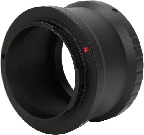 Yoidesu T Mount Adapter, Aluminum Alloy Microscope Camera Adapter with M42x0.75 Interface forSony E Mount SLR Camera in Kuwait