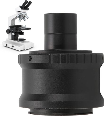 Yoidesu T Mount Adapter, Aluminum Alloy Microscope Camera Adapter with M42x0.75 Interface forSony E Mount SLR Camera in Kuwait