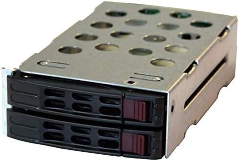 Supermicro - MCP-220-82619-0N طقم محرك NVMe خلفي قابل للتبديل السريع 2X 2.5 بوصة - LABSM97446 in Kuwait