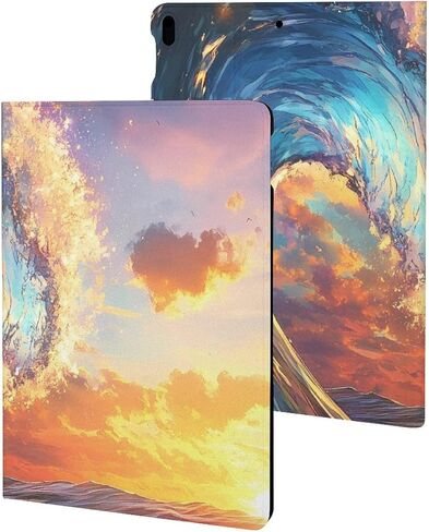 حافظة حماية للكمبيوتر اللوحي بتصميم نحيف من Ocean Wave مع حامل متوافق مع iPad mini 1/2/3/4/5 (7.9 بوصة) in Kuwait