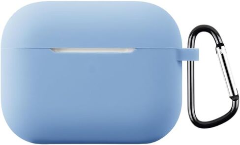 غطاء حماية لسماعات الرأس من السيليكون الناعم متعدد الألوان لهاتف AirPods Pro 3 مع سلسلة مفاتيح للنساء والرجال - اللون #6 in Saudi Arabia
