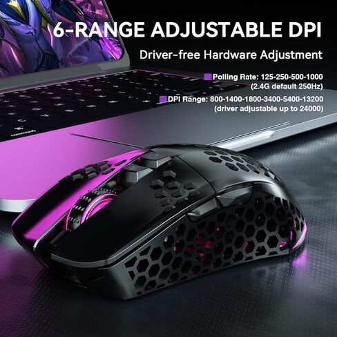 SOLAKAKA A99 Pro وSM600، مجموعة لوحة مفاتيح وماوس لاسلكية للألعاب (A99 Pro Black & SM600 Black) in Kuwait