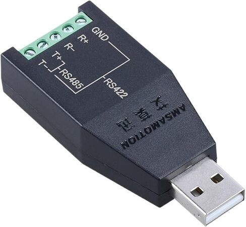 USB to RS485 RS232 RS422 Signal Industrial Grade Magnetic Isolation Converter 9-pin Serial Cable(Atmospheric Black USB 422485) in Kuwait