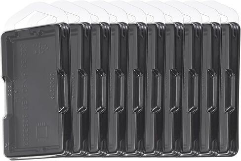 2 قطعة من حافظة وحدة ذاكرة الوصول العشوائي للكمبيوتر المحمول DRR4/DDR5 - علبة بلاستيكية صدفية مضادة للكهرباء الساكنة حاوية تغليف شفافة لأجهزة الكمبيوتر المحمول المكتبية in Kuwait
