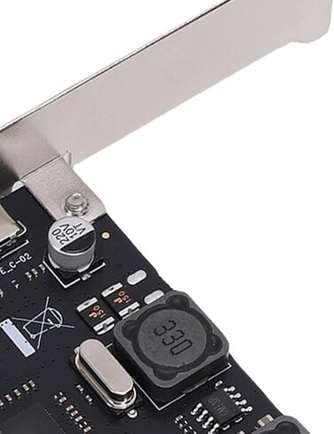 بطاقة Cuifati PCIe إلى USB C، منفذين 5 جيجابت في الثانية بطاقة توسيع PCI Express من النوع C مع التوصيل والتشغيل، لأجهزة الكمبيوتر المكتبية التي تدعم SSD HDD للهاتف المحمول in Kuwait