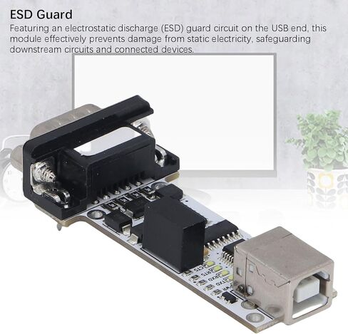 Diyeeni USB إلى RS232 محول مسلسل FT232 SP3232 شرائح وحدة الصف الصناعية مع عزل إشارة الطاقة ESD الحرس لنظام التشغيل in Kuwait