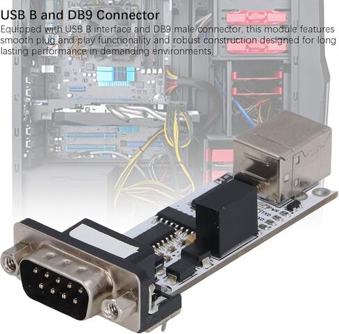Diyeeni USB إلى RS232 محول مسلسل FT232 SP3232 شرائح وحدة الصف الصناعية مع عزل إشارة الطاقة ESD الحرس لنظام التشغيل in Kuwait