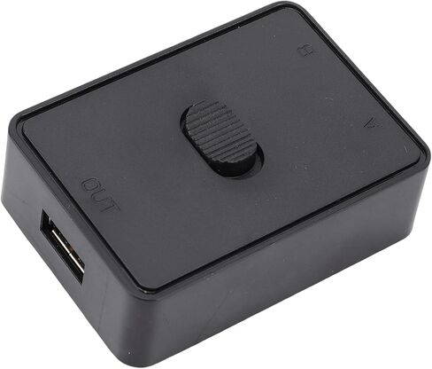 PUSOKEI USB 3.0 Switch 2 in 1 Out، USB Switcher 2 Computers Share 1 جهاز للوحة مفاتيح الماسح الضوئي للطابعة، نقل البيانات بسرعة عالية، التوصيل والتشغيل، مفتاح محدد للكمبيوتر الشخصي in Kuwait