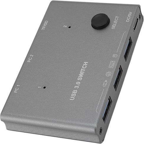 محول USB 3.0، مشاركة 3 أجهزة USB بين جهازي كمبيوتر بسرعة بيانات 5 جيجابت في الثانية، لنظام التشغيل OS X in Kuwait