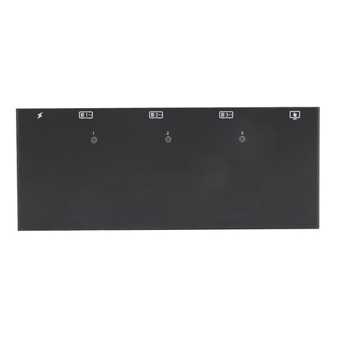 محول KVM لواجهة الوسائط المتعددة عالية الدقة من SUNGOOYUE، محول USB 3.0 لـ 3 أجهزة كمبيوتر وشاشتين 4K عند 60 هرتز، مع وضع عرض ممتد أو مكرر، لـ (قابس الولايات المتحدة) in Kuwait