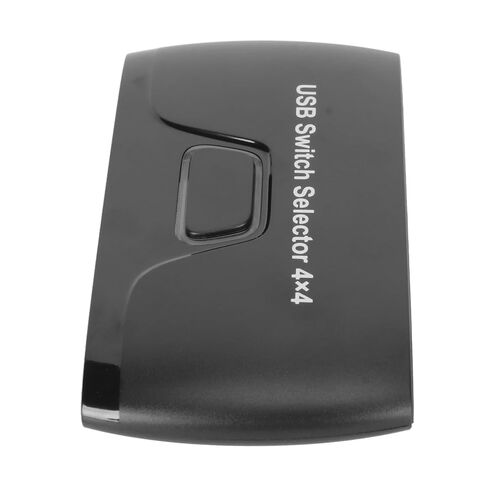 محول USB KVM لفأرة لوحة المفاتيح، محدد مفتاح USB فعال لـ 4 منافذ للعديد من الأجهزة، لا يتطلب وحدة تحكم in Kuwait