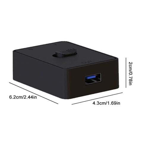 محول USB 3.0، محول USB 2 في 1 لكاميرا الويب والماسح الضوئي وطابعة لوحة المفاتيح ودعم التوصيل والتشغيل لنظام التشغيل macOS in Kuwait
