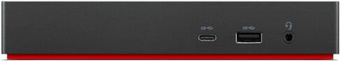 Lenovo ThinkPad Thunderbolt 4 Workstation Dock 230W 4K Support، HDMI، USB-C، DisplayPort، مزود بمكبر صوت Bluetooth Mini U مع ميكروفون مدمج، تشغيل لمدة 4 ساعات in Kuwait