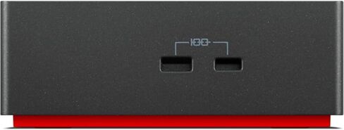 Lenovo ThinkPad Thunderbolt 4 Workstation Dock 230W 4K Support، HDMI، USB-C، DisplayPort، مزود بمكبر صوت Bluetooth Mini U مع ميكروفون مدمج، تشغيل لمدة 4 ساعات in Kuwait
