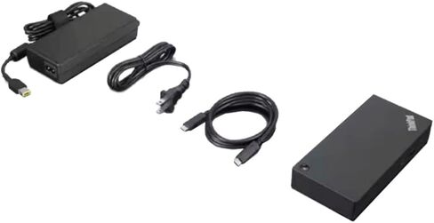 Lenovo ThinkPad Thunderbolt 4 Workstation Dock 230W 4K Support، HDMI، USB-C، DisplayPort، مزود بمكبر صوت Bluetooth Mini U مع ميكروفون مدمج، تشغيل لمدة 4 ساعات in Kuwait