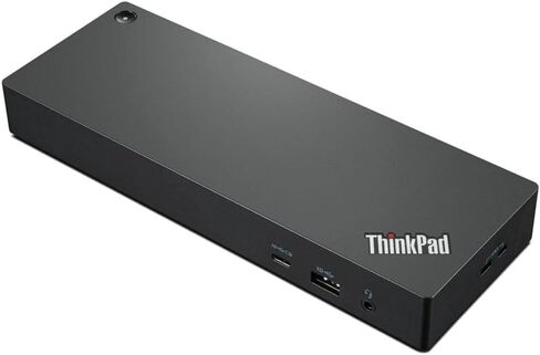 Lenovo ThinkPad Thunderbolt 4 Workstation Dock 230W 4K Support، HDMI، USB-C، DisplayPort، مزود بمكبر صوت Bluetooth Mini U مع ميكروفون مدمج، تشغيل لمدة 4 ساعات in Kuwait