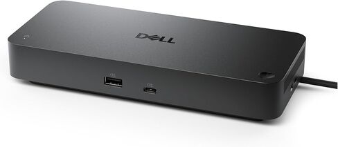 قاعدة الشحن الذكية Dell Pro Thunderbolt 5 SD25TB5 - مصدر طاقة يصل إلى 300 وات، يدعم 4 شاشات 4K 120 هرتز/8K، 6X USB، HDMI 2.1، DP 2.1، 2.5 جيجا بايت، إدارة تكنولوجيا المعلومات عن بعد، تصميم مضغوط in Kuwait