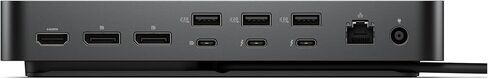 قاعدة الشحن الذكية Dell Pro Thunderbolt 5 SD25TB5 - مصدر طاقة يصل إلى 300 وات، يدعم 4 شاشات 4K 120 هرتز/8K، 6X USB، HDMI 2.1، DP 2.1، 2.5 جيجا بايت، إدارة تكنولوجيا المعلومات عن بعد، تصميم مضغوط in Kuwait