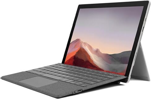 لوحة مفاتيح بلوتوث مغناطيسية من Dpofirs لجهاز SURFACEPro مقاس 12 بوصة 2025، لوحة مفاتيح لاسلكية نحيفة بإضاءة خلفية RGB مع لوحة لمس كبيرة، للكمبيوتر المحمول والكمبيوتر اللوحي in Kuwait