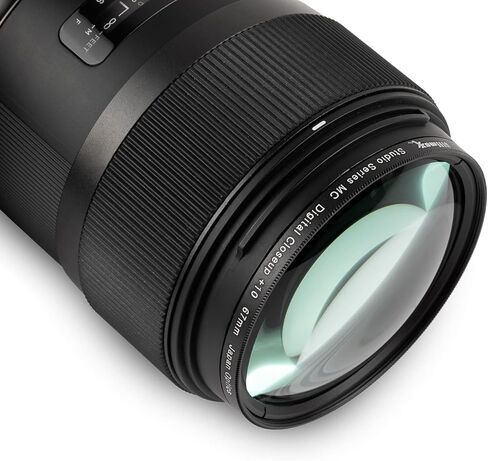 Universal 5 Piece Multi Coated HD Macro Close Up Lens Filter Kit Set +1 +2 +4 +10 for Canon Nikon Sony Sigma Panasonic Fujifilm Olympus Camera Lenses (49mm) in Kuwait