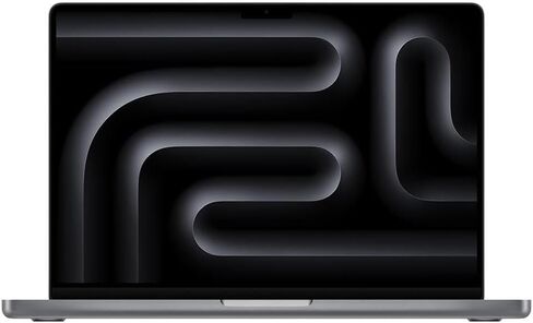 Apple 2023 MacBook Pro مع شريحة Apple M3 مقاس 14 بوصة، وذاكرة الوصول العشوائي (RAM) سعة 8 جيجابايت، ومحرك أقراص SSD سعة 512 جيجابايت، رمادي غامق (تم تجديد Premium) in Kuwait