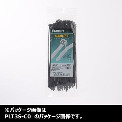 ربطة كابل Panduit PLT2M-C0، نايلون مقاوم للطقس 6.6، مقطع عرضي مصغر، طرف منحني، قوة شد 18 رطل على الأقل، قطر الحزمة الأقصى 2.0 بوصة، سمك 0.043 بوصة، عرض 0.098 بوصة، طول 8.0 بوصة، أسود (عبوة من 100 قطعة) in Kuwait