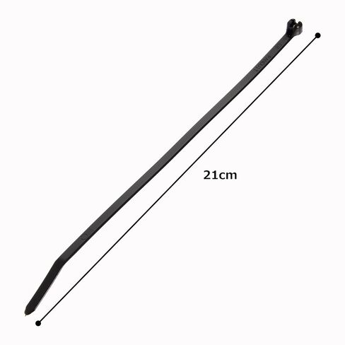 ربطة كابل Panduit BT7LH-L0 Dome-Top Barb Ty، نايلون مقاوم للطقس 6.6، مقطع عرضي ثقيل خفيف، طرف مستقيم، قوة شد 120 رطل على الأقل، قطر الحزمة الأقصى 7 بوصات، سمك .065 بوصة، عرض .275 بوصة، طول 24.4 بوصة (عبوة من 50) in Kuwait