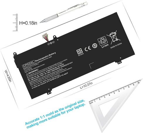CP03XL 929072-855 استبدال بطارية الكمبيوتر المحمول Hp Spectre X360 المكشوفة 13-ae 13-ae0xx 13-ae000 13-ae013dx 13-ae049ng 13-ae001ng 929066-421 HSTNN-LB8E. in Kuwait
