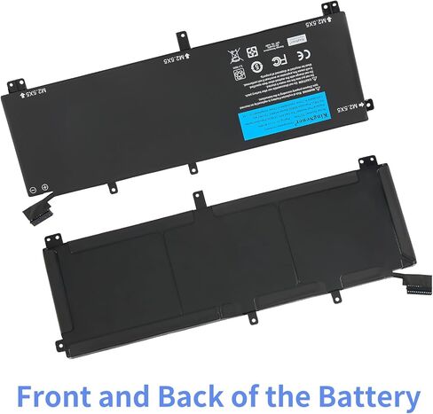 TOTRM T0TRM 61WH بطارية كمبيوتر محمول بديلة لـ Dell XPS 15 9530 Precision M3800 Series H76MV 0H76MY 7D1WJ 07D1WJ Y758W 11.1V in Kuwait