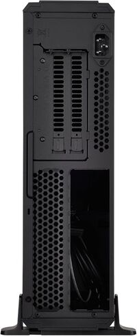 حافظة كمبيوتر Silverstone Technolgo من الألومنيوم Unibody Mini-ITx صغيرة الحجم تدعم اللون الأسود FTZ01B-USA in Kuwait