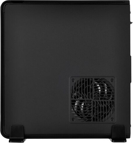 حافظة كمبيوتر Silverstone Technolgo من الألومنيوم Unibody Mini-ITx صغيرة الحجم تدعم اللون الأسود FTZ01B-USA in Kuwait