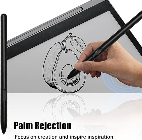 A-10 Stylus Pen with Eraser Compatible with Lenovo Smart Paper Pen,Compatible with Lenovo Yoga Paper Stylus Pen-Black in Kuwait