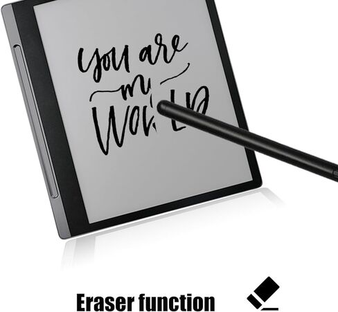 A-10 Stylus Pen with Eraser Compatible with Lenovo Smart Paper Pen,Compatible with Lenovo Yoga Paper Stylus Pen-Black in Kuwait