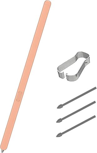 Z Fold 6/5 S Pen Fold Edition Replacement for Samsung Galaxy Z Fold6 Fold Edition Stylus Pen Compatible with Galaxy Z Fold 6/5 S Pen Fold Edition with Replacement Nibs/Tips(Orange) in Kuwait