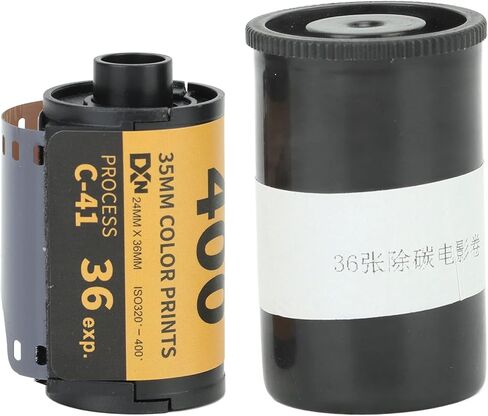 35mm Color Negative Film, 320-400 ISO, Fine Grain, High Resolution, Wide Exposure Latitude, for 135 Cameras, 36 Exposures in Kuwait