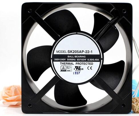 SK205AP-22-1 220/240 فولت 65/102 وات 20572 مروحة تبريد 205 × 72 مم in Kuwait