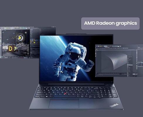 Lenovo ThinkPad E16 Gen 3 AI Business Laptop 16" Touchscreen FHD+ Display (AMD Ryzen 5 230 (> Ryzen 5 7535U), 32GB DDR5, 1TB SSD, Backlit KB, Fingerprint, 5MP RGB Webcam, Win 11 Pro) w/Copilot in Kuwait