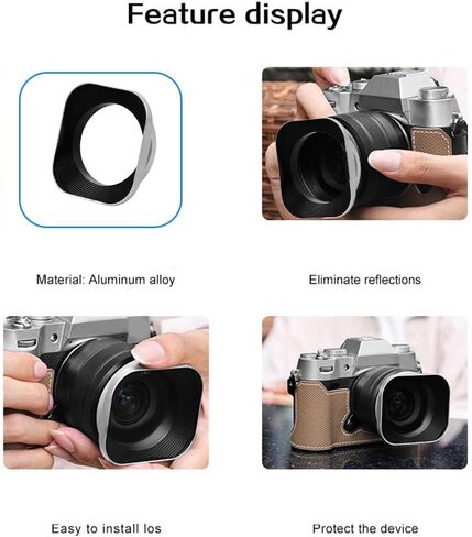 غطاء عدسة كاميرا مربع بدون مرآة مقاس 52 مم لملحقات التصوير الفوتوغرافي لكاميرا DSLR in Kuwait
