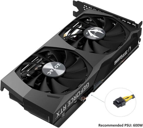 ZOTAC GAMING GeForce GTX 1660 SUPER Twin Fan أسود 6 جيجابايت GDDR6 192 بت للألعاب in Kuwait