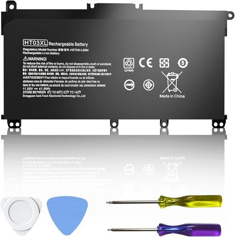 بطارية HT03XL لـ HP L11119-855 HTO3XL استبدال بطارية HP Pavilion 15T-CS200 15-CS0053CL 15-CW1XXX 15-DW0033NR 15-DA0014DX 14M-DH1003DX LPD1071 L11421-542 L11421-2C2 HSTNN-UB7J HSTNN-DB8R in Saudi Arabia