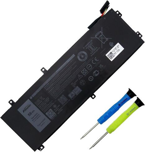 V0GMT استبدال بطارية الكمبيوتر المحمول Dell G7 17 7700 Series 9TM7D 09TM7D NYD3W 0NYD3W NCC3D 0NCC3D 4K1VM W62W6 0W62W6 XYCW0 0XYCW0 VOGMT 0V0GMT TJDRR 0TJDRR 56Wh 11.4V in Kuwait