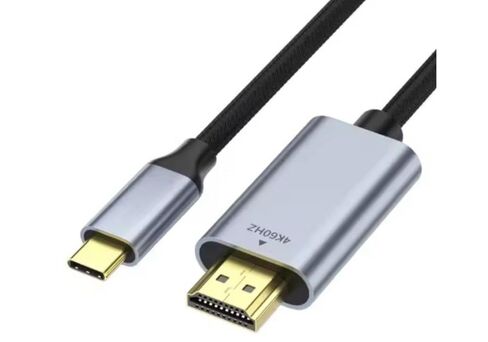 كابل USB C إلى HDMI بطول 3 في 1 وكابل DP وكابل DP إلى HDMI 4K فائق السرعة من النايلون مع حماية متقدمة، ومنفذ Thunderbolt لأجهزة الكمبيوتر المحمولة وأجهزة الكمبيوتر والكاميرات والتلفزيون عالي الدقة. in Kuwait