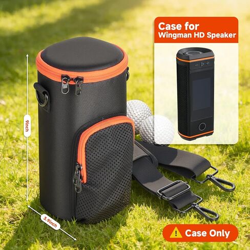 حقيبة حمل Xxerciz لمكبر صوت Bushnell Golf Wingman HD GPS، منظم تخزين سماعات الجولف المحمول، حامل حقيبة واقية لكابل الشحن والإكسسوارات in Kuwait