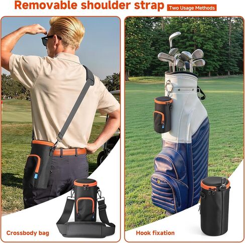 حقيبة حمل Xxerciz لمكبر صوت Bushnell Golf Wingman HD GPS، منظم تخزين سماعات الجولف المحمول، حامل حقيبة واقية لكابل الشحن والإكسسوارات in Kuwait