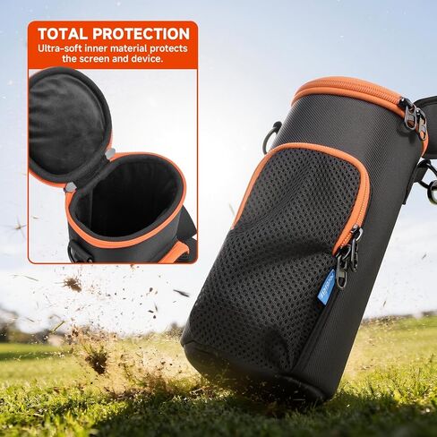 حقيبة حمل Xxerciz لمكبر صوت Bushnell Golf Wingman HD GPS، منظم تخزين سماعات الجولف المحمول، حامل حقيبة واقية لكابل الشحن والإكسسوارات in Kuwait