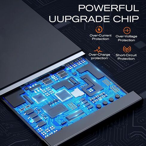 Battery for iPhone 14 8500mAh Upgrade Extra High Capacity Replacement Battery for iPhone 14 Models A2649、A2881、A2884、A2883、A2882, with Professional Repair Tool in Kuwait