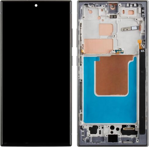 (Incell) Screen Replacement for Samsung Galaxy S24 Ultra SM-S928B SM-S928U SM-S928A 6.8" LCD Display Touch Digitizer Assembly with Black Frame(Not Fingerprint) in Kuwait